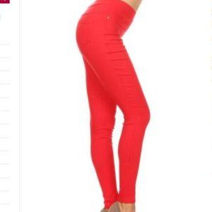 Jvini Women's Pull On Ankle Length Jeggings